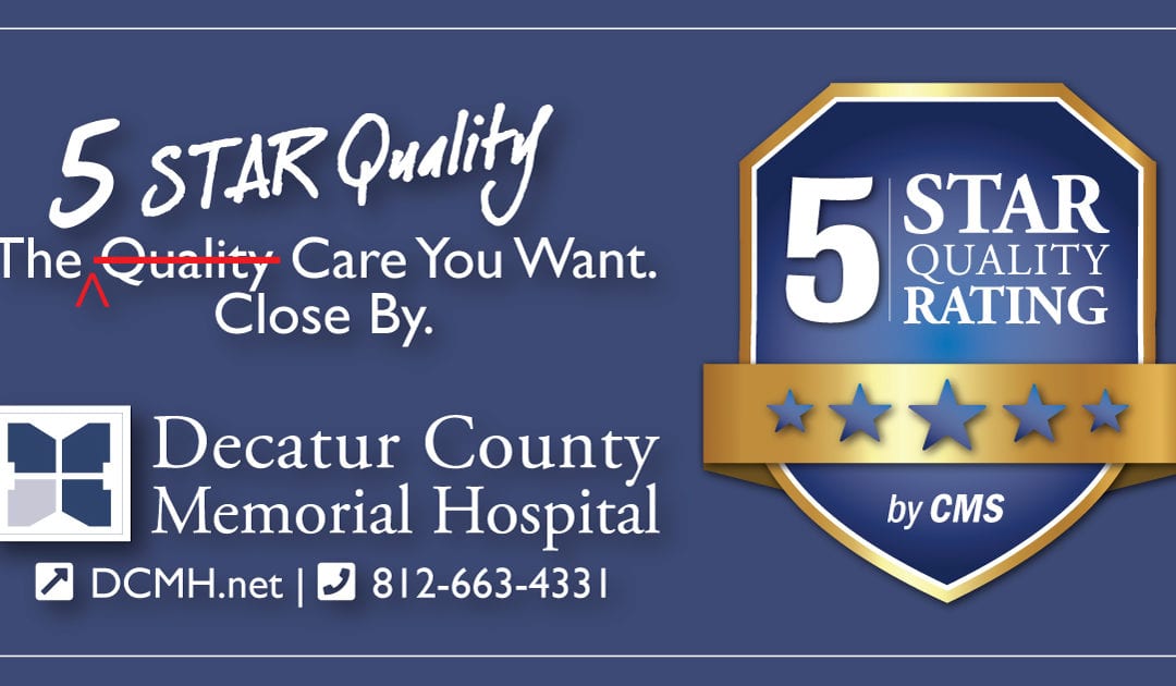 Decatur County Memorial Hospital Achieves Five-Star Rating