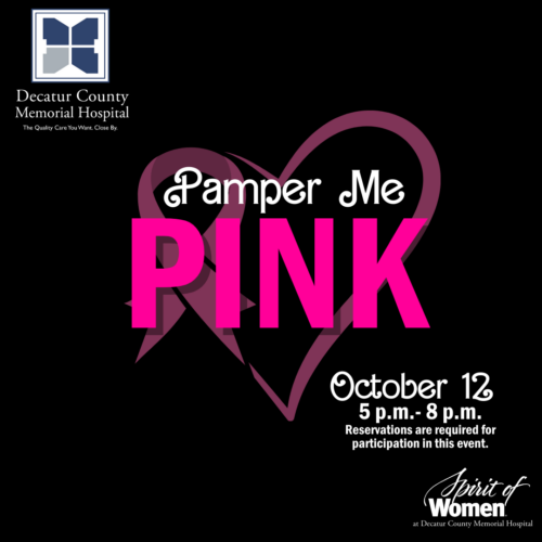 DCMH Spirit of Women Pamper Me Pink 2023