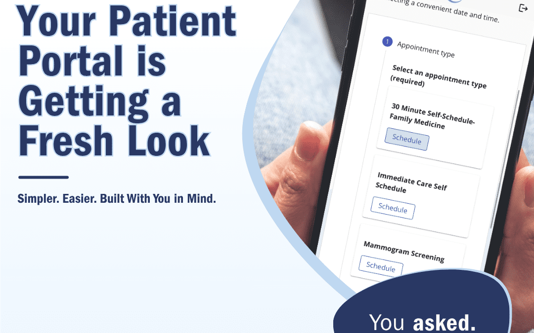 Easier Access to Care: DCMH Refreshes Patient Portal and Expands Self-Scheduling Options